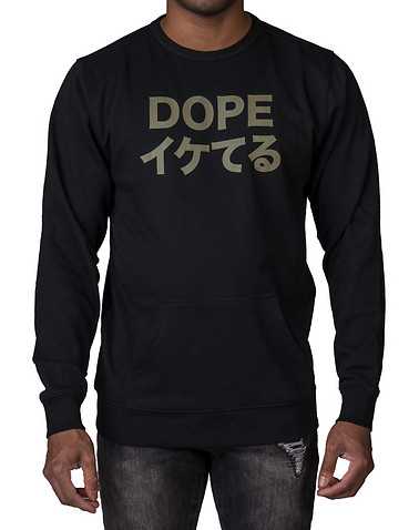 DOPE MENS Black Clothing / Sweatshirts XL