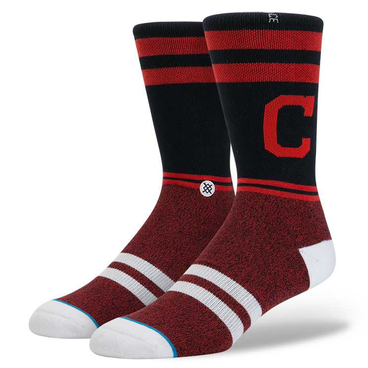 Stance Indians MLB Diamond Socks