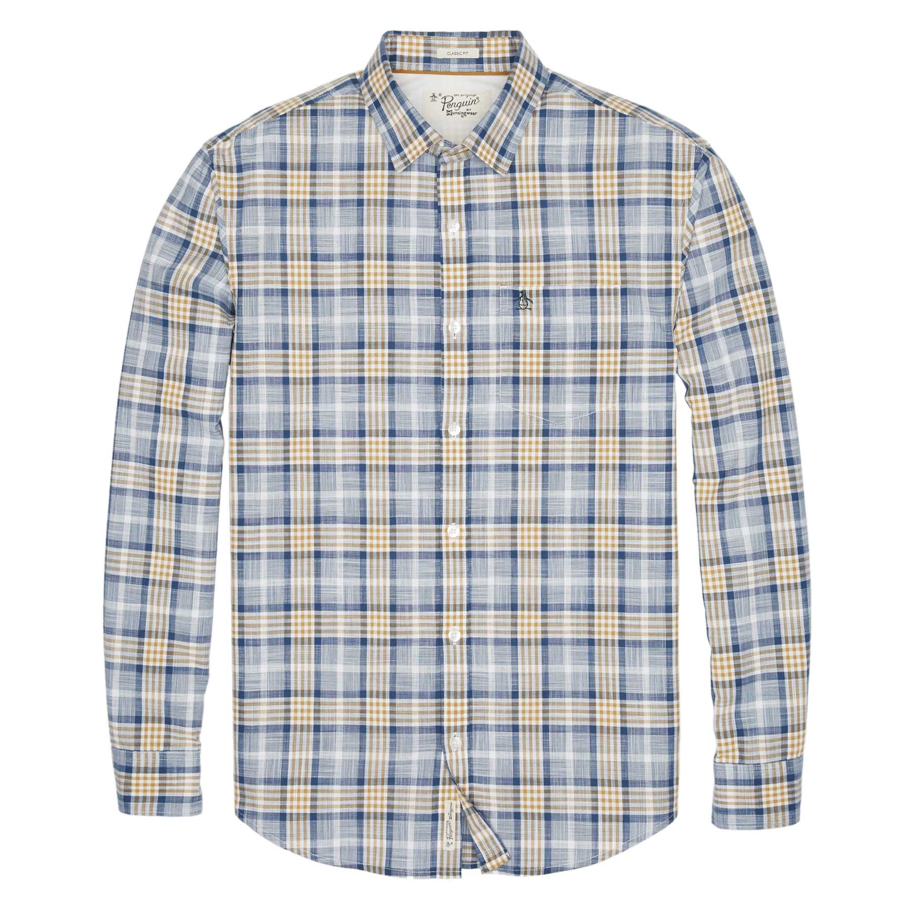 Original Penguin END ON END PLAID SHIRT