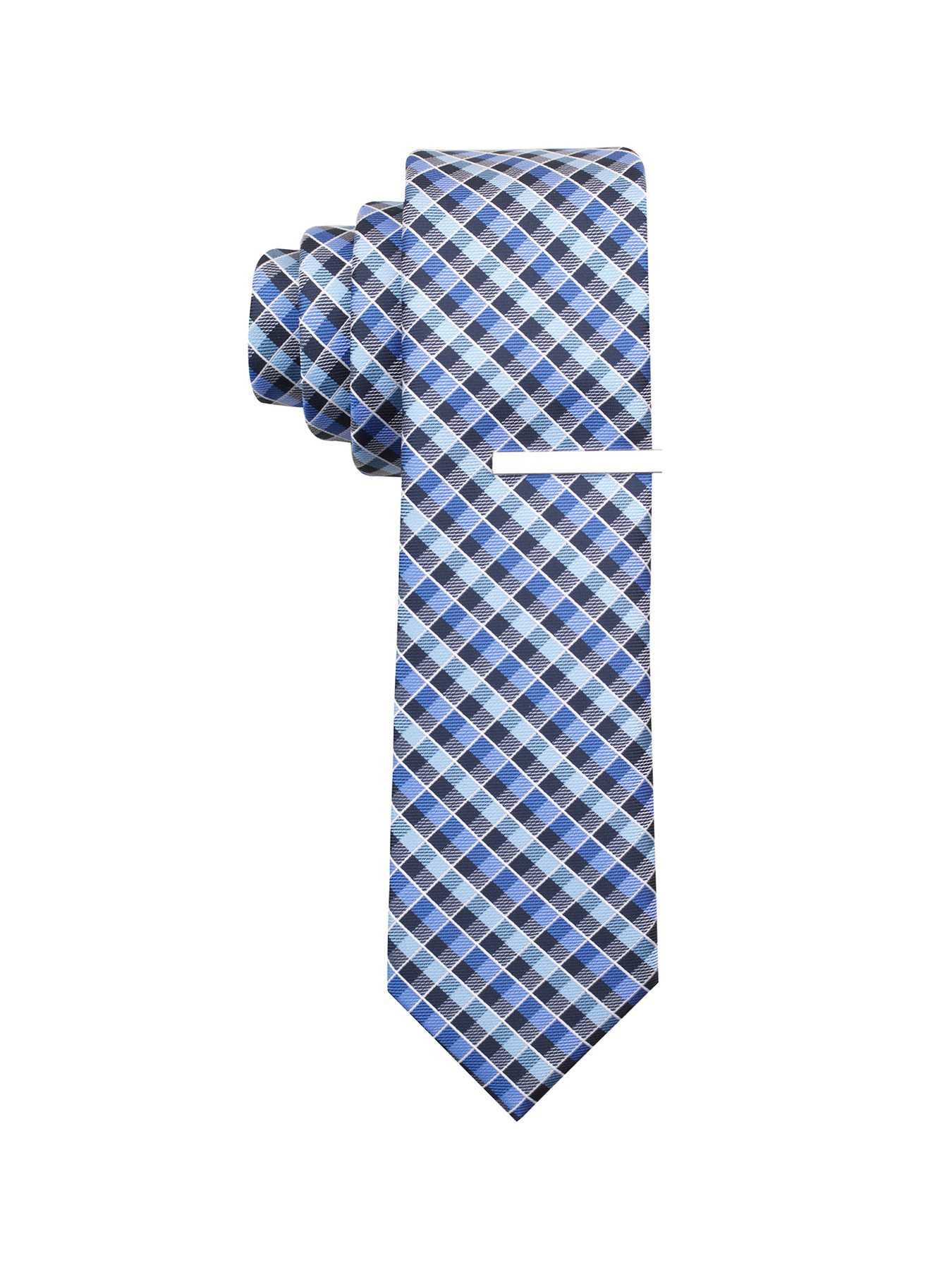 Perry Ellis Mondego Plaid Tie