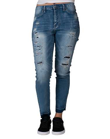 ESSENTIALS WOMENS Blue Clothing / Jeans