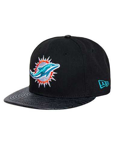 NEW ERA MENS Black Accessories / Caps Snapback M/L