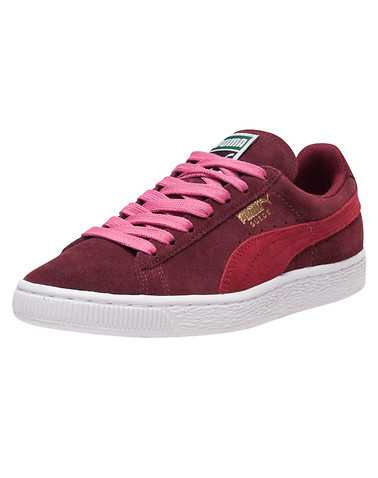 PUMA WOMENS Burgundy Footwear / Sneakers
