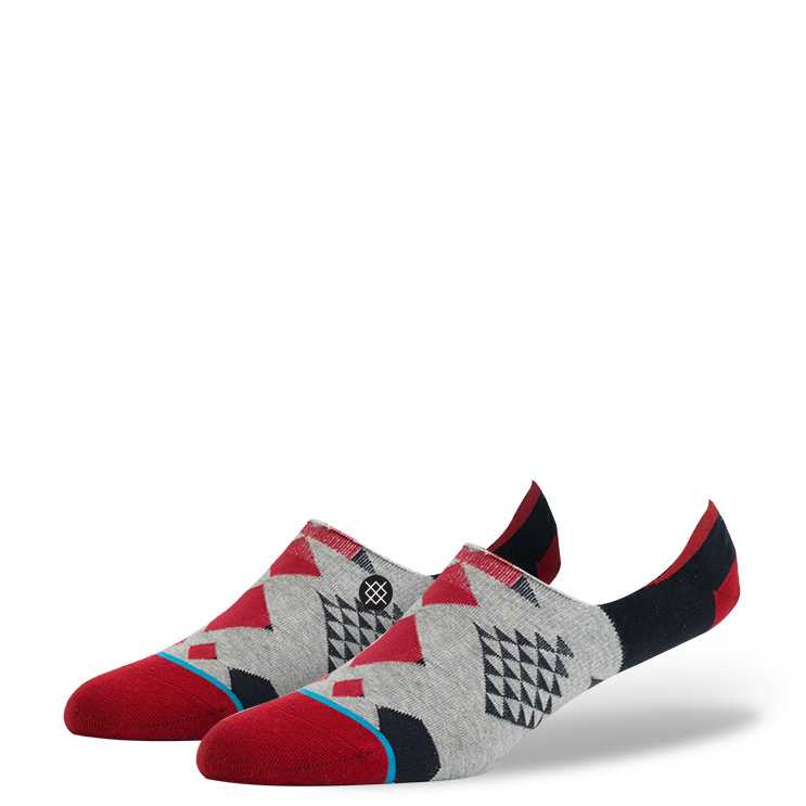 Stance Hilands RED M SUPER INVISIBLE Socks