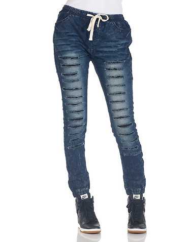 ESSENTIALS WOMENS Blue Clothing / Bottoms S