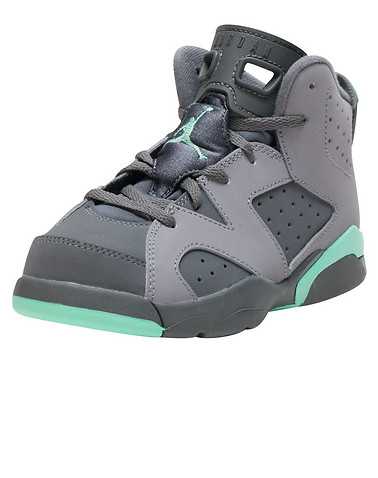 JORDAN GIRLS Grey Footwear / Sneakers