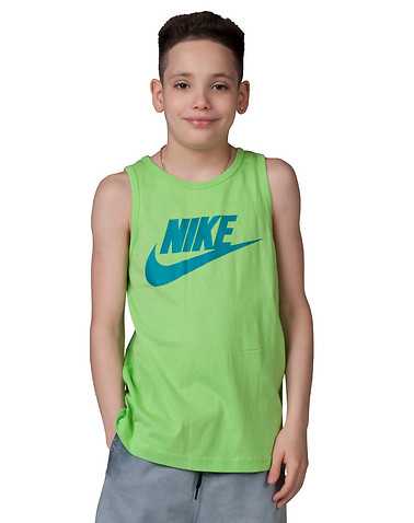 NIKE BOYS Green Clothing / Tank Tops