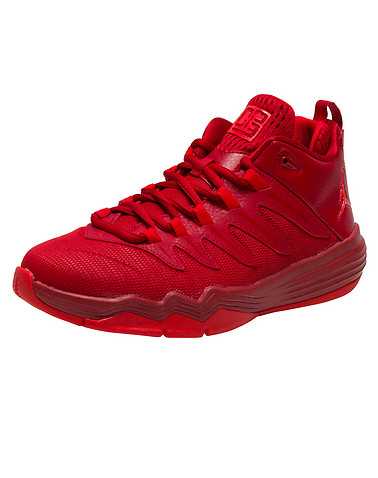 JORDAN BOYS Red Footwear / Sneakers