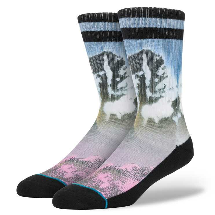 Stance Benito BLU S/M Classic Crew Socks