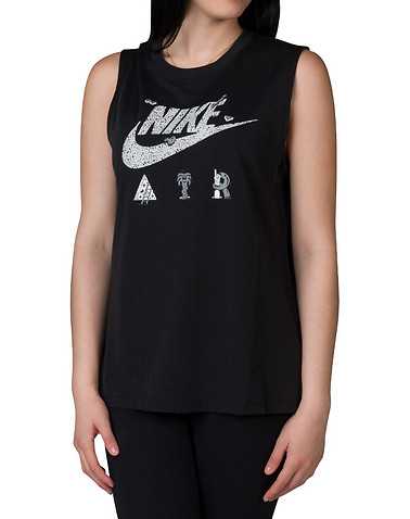NIKE WOMENS Black Clothing / Tank Tops
