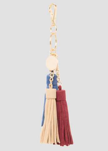 Triple Tassel Handbag Charm