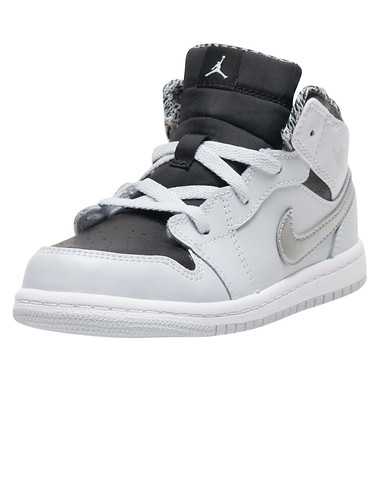 JORDAN GIRLS Silver Footwear / Sneakers