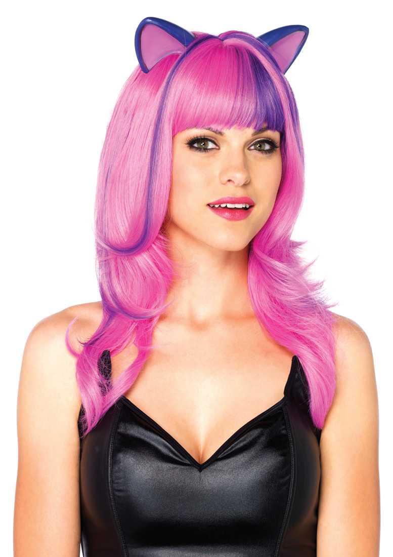 1 PC Pink Cosmic Kitty Wig