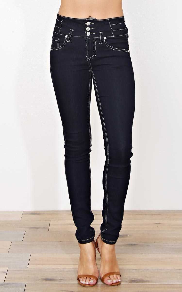 Paris Blues Stevie Skinny Jeans - Rinse Wash in Size 3 by Styles For Less