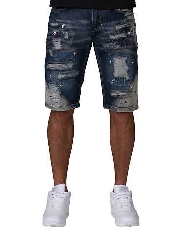 DECIBEL MENS Blue Clothing / Denim Shorts 32