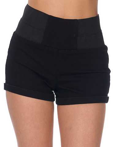 BOOM BOOM JEANS WOMENS Black Clothing / Denim Shorts S