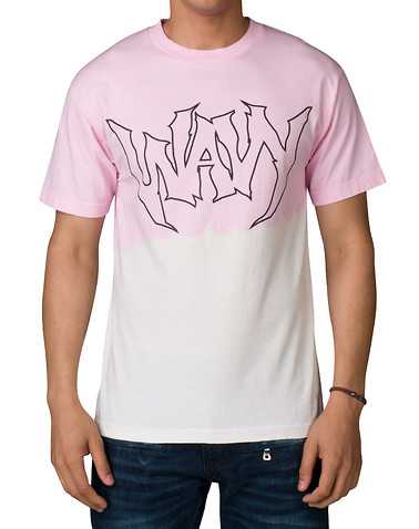 WAVY MENS Pink Clothing / Tops