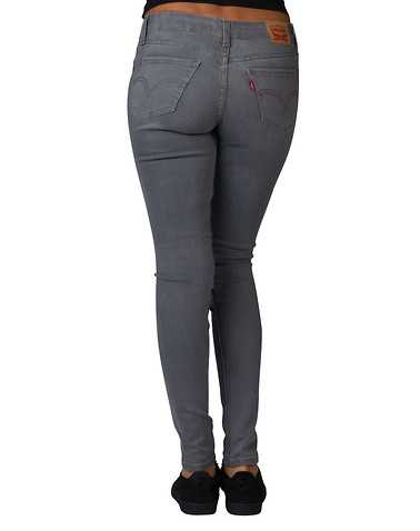 LEVIS WOMENS Grey Clothing / Jeans