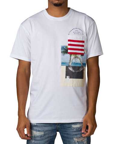 CROOKS AND CASTLES MENS White Clothing / Tops