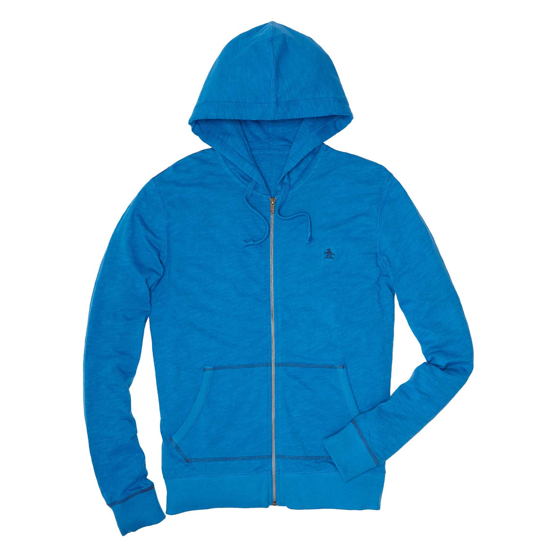 Original Penguin SLUB FULL ZIP HOODIE