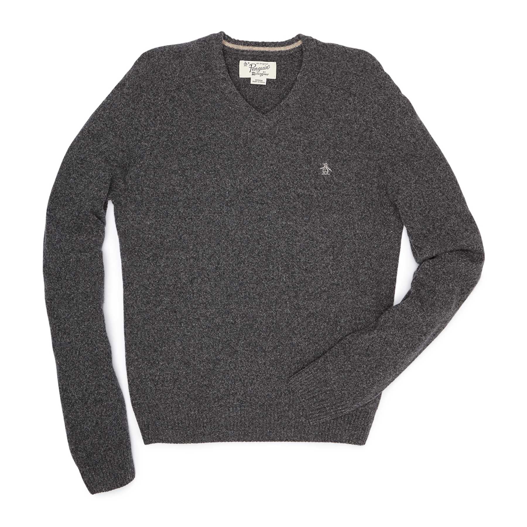 Original Penguin P55  LAMBSWOOL  V-NECK SWEATER