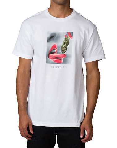 PRIMITIVE MENS White Clothing / Tops