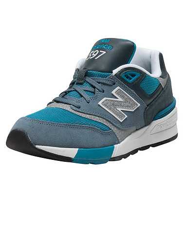 NEW BALANCE MENS Blue Footwear / Sneakers