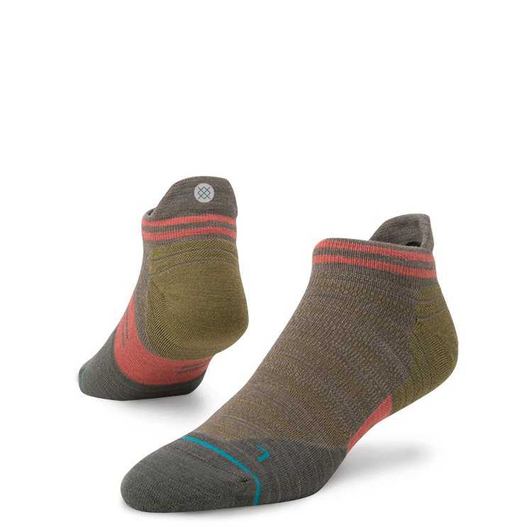 Stance Jolt Wool Tab BLK L wool run Socks