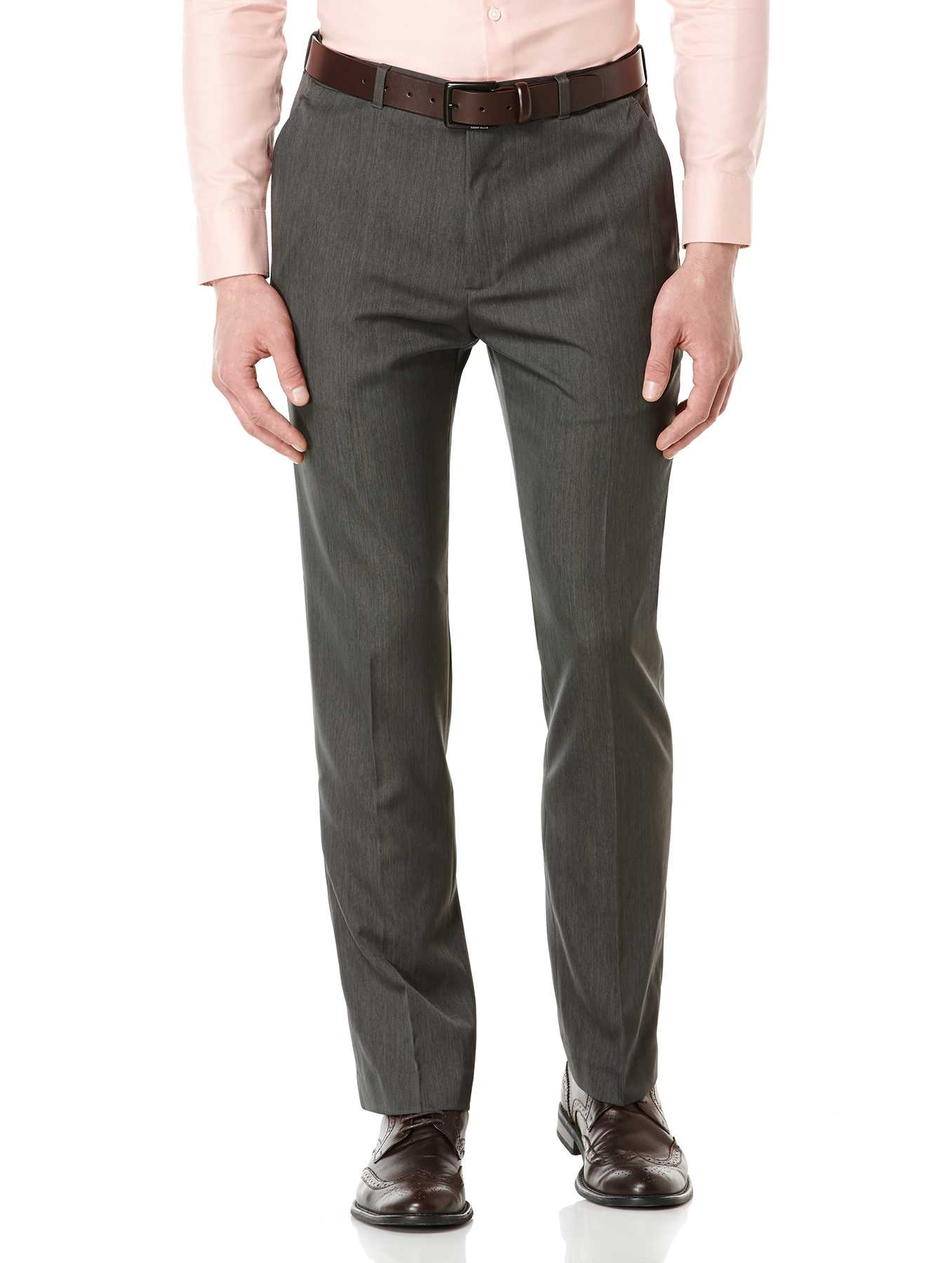 Perry Ellis Slim Fit Melange Dress Pant