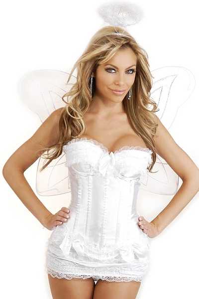 4 PC Sexy Angel Costume