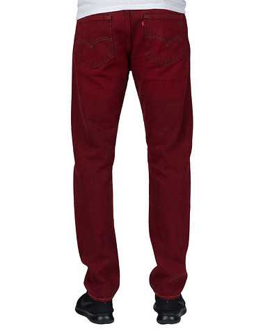 LEVIS MENS Burgundy Clothing / Jeans