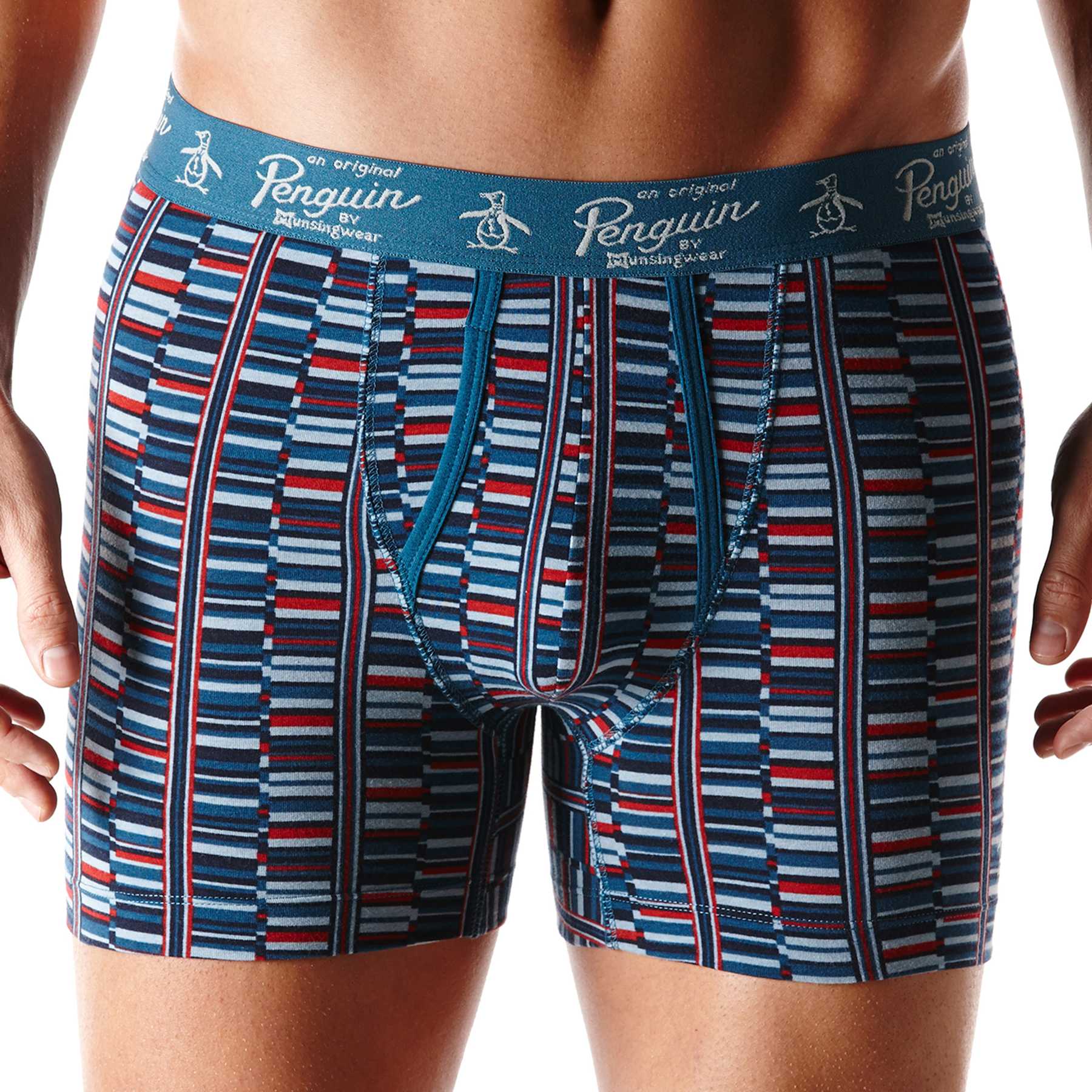 Original Penguin MULTI STRIPE BOXER BRIEF