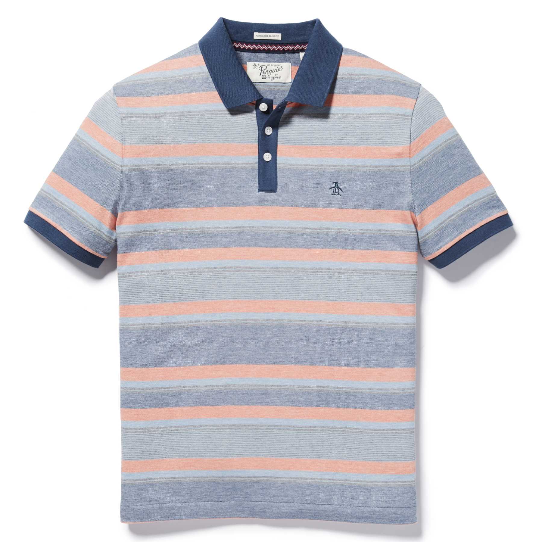 Original Penguin BIRDSEYE STRIPE POLO