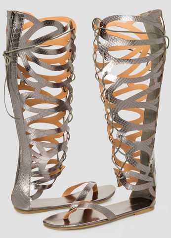 Wide Calf Gladiator Sandal - Wide Width