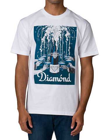 DIAMOND SUPPLY COMPANY MENS White Clothing / Tops
