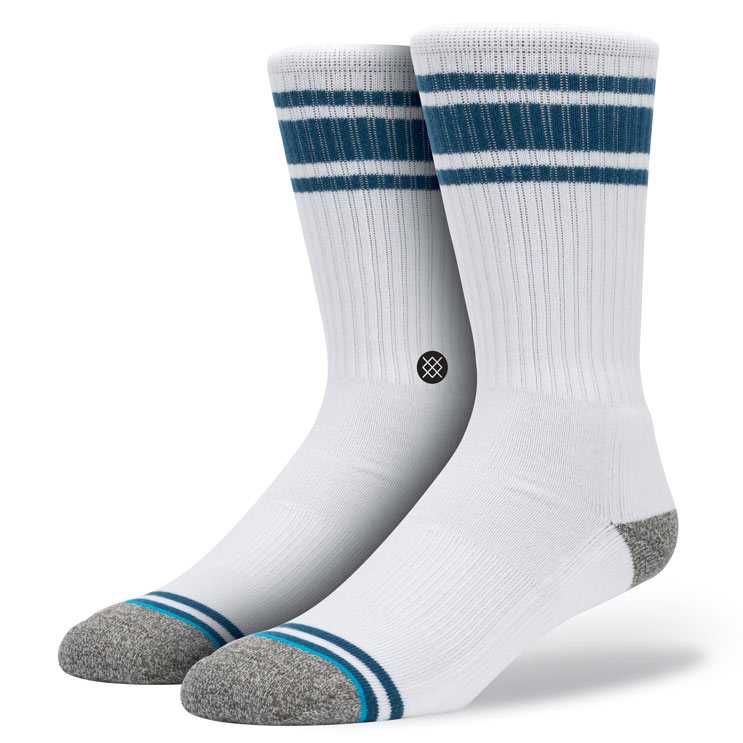 Stance White Out (Blue) CLASSIC CREW Socks