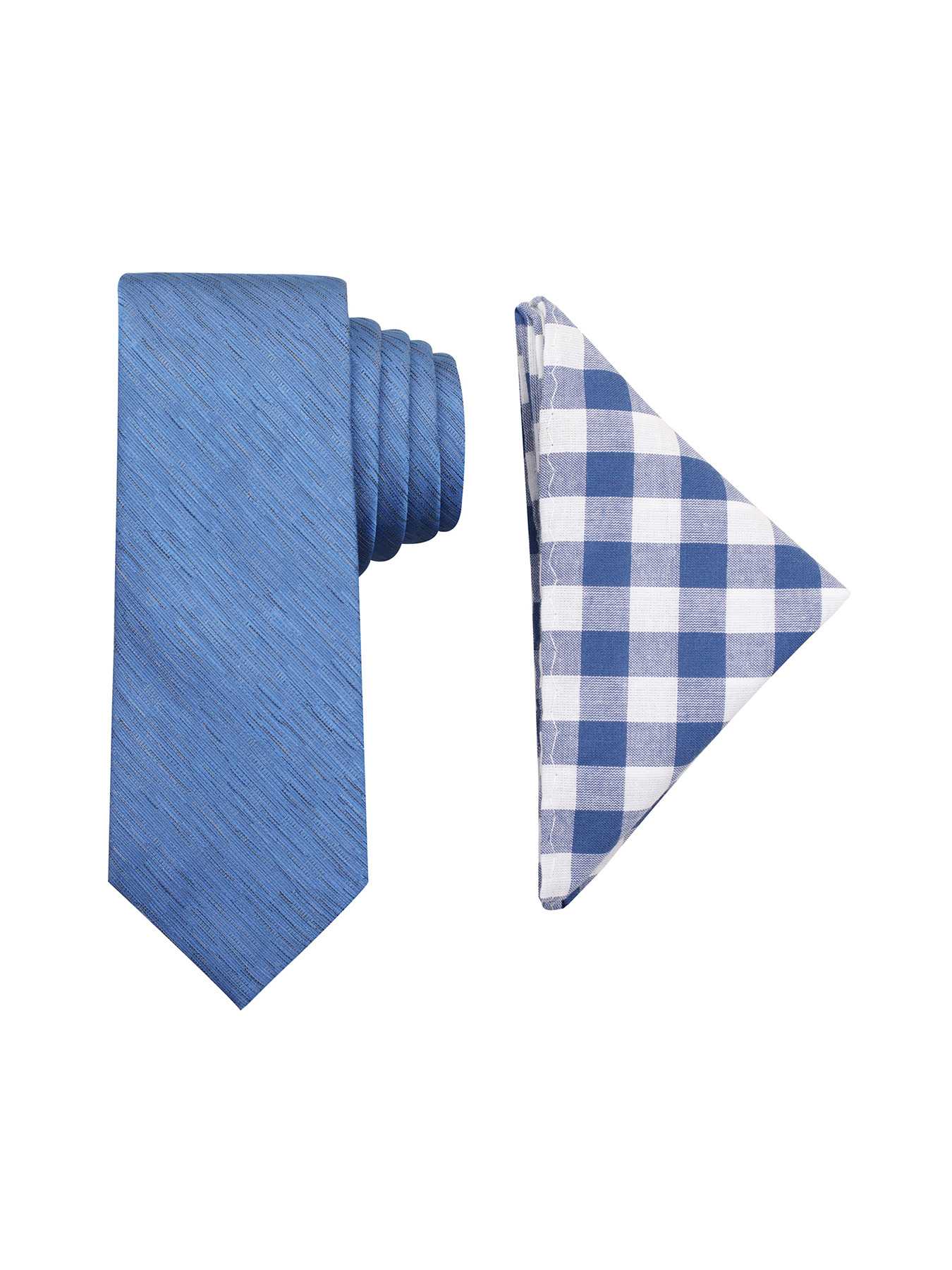 Perry Ellis Hovey Solid Tie Combo Set