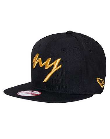 NEW ERA MENS Black Accessories / Caps Snapback One Size