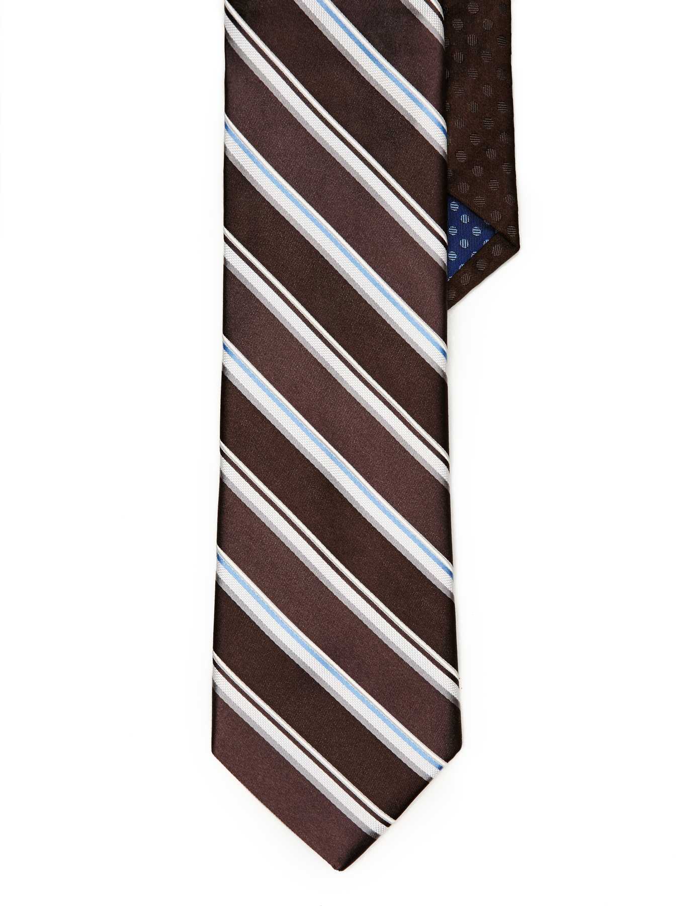 Perry Ellis Cabral Stripe Silk Tie