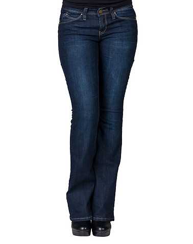 YMI WOMENS Dark Blue Clothing / Jeans 1