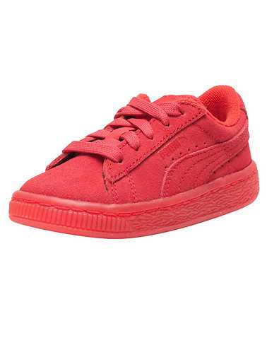 PUMA GIRLS Red Footwear / Sneakers