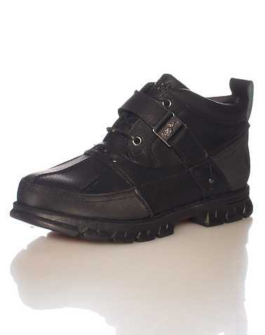 POLO FOOTWEAR MENS Black Footwear / Boots 7.5