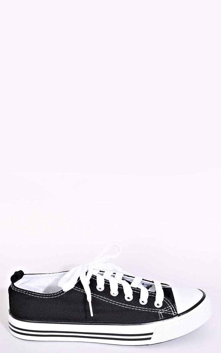 Central Park Canvas Tennis Shoes - in Size by Styles For Less