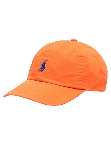 POLO MENS Orange Accessories / Caps Snapback OSFA