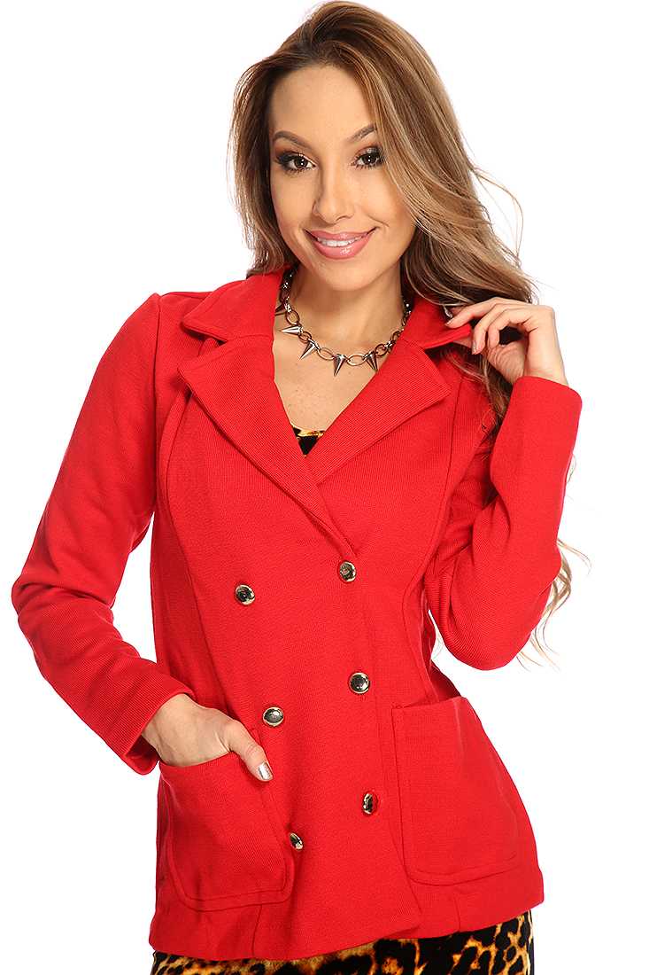 Red Marching Band Blazer