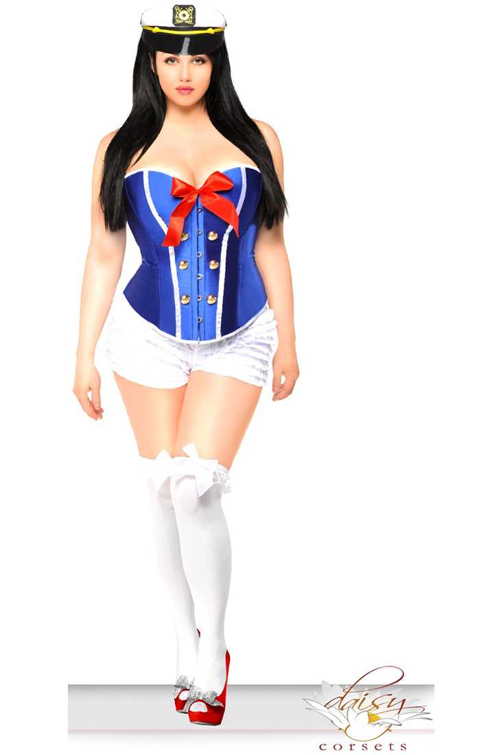Navy 2 PC Pin Up Sailor Costume