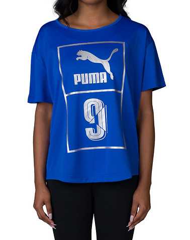 PUMA WOMENS Blue Clothing / Tops