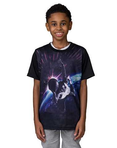 JORDAN BOYS Black Clothing / Short Sleeve T-Shirts S