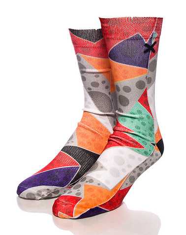 ODD SOX MENS Multi-Color Accessories / Socks One Size