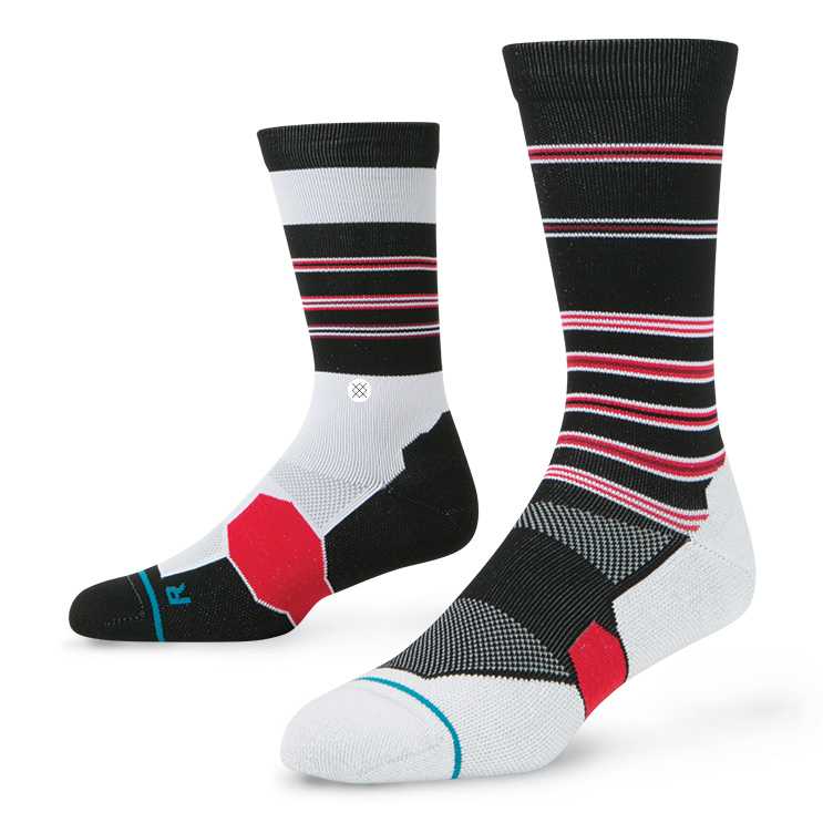Stance Grasp (Red) fusion golf Socks